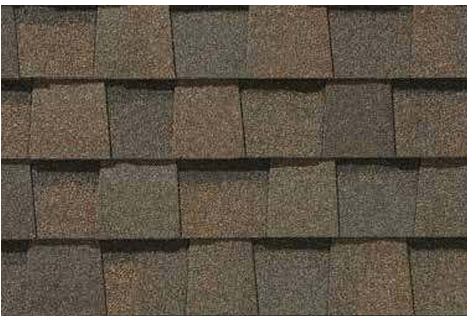 Heather blend shingles