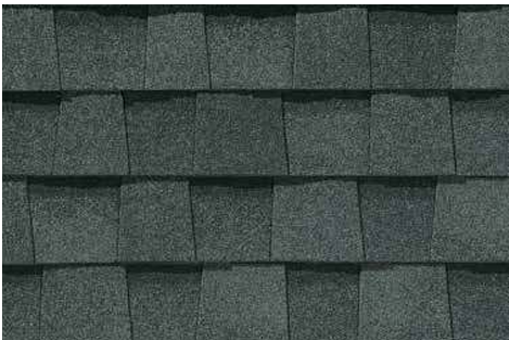 Moire Black Shingles